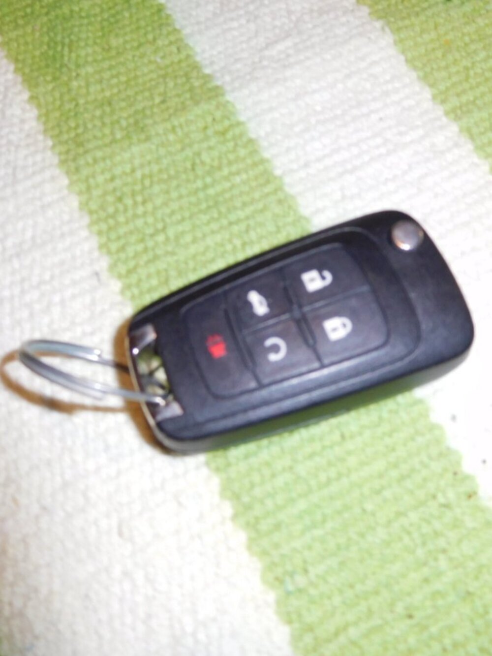 Flip Key Remote Start Key Fob for Buick 2012 REGAL OEM FROM DEALER